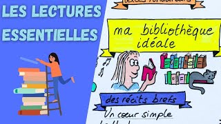 MA BIBLIOTHÈQUE IDÉALE  les lectures indispensables pour le plaisir ou pour devenir prof [upl. by Bron566]