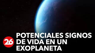 El telescopio James Webb descubrió un exoplaneta con potenciales signos de vida [upl. by Riella]