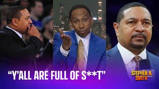 “Y’all are full of st” Stephen A Smith on Mark Jackson [upl. by Marybella]