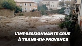 Les impressionnantes crues dans le Var [upl. by Anola611]