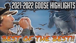 EPIC Goose Hunting Highlights 20212022 Goose Season [upl. by Leikeze]