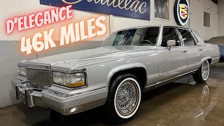 STUNNING 1992 Cadillac Brougham D’Elegance 46K Miles FOR SALE by Specialty Motor Cars [upl. by Alage]