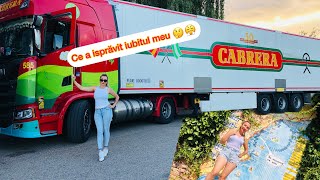 Șoferiță prin Europa 👸🚚 Cursă plină de peripeții SuediaSpania [upl. by Adnaugal94]