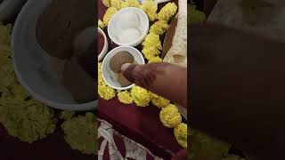 aiiburo bhat thali last rice of bachelorhoodritual bengalimarriage aiburobhat hindushadi 2 [upl. by Airuam]