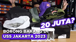 BORONG BARANG DI EVENT SNEAKER USS JAKARTA  sneaker fashion streetwear [upl. by Nileuqaj]