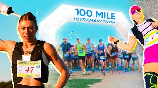 I Entered my First 100 Mile 160km Ultramarathon emotional [upl. by Lilahk]