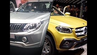 2017 Mitsubishi L200 vs 2018 MercedesBenz XClass [upl. by Denice742]