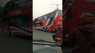 Bus Agra Mas Double Decker Scania K410 [upl. by Juno]