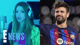 Shakira Seemingly SHADES Ex Gerard Piqué in New Song  E News [upl. by Naenej]