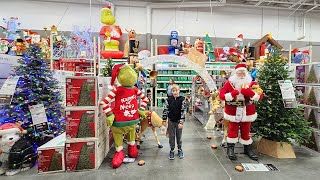 New 2022 Home Depot Christmas Store Walkthrough at 2 Different Stores [upl. by Xuerd]