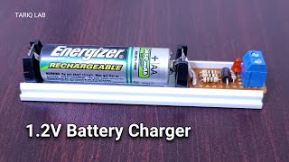 How To Make 12V Battery Charger  AA battery Charger [upl. by Broome]