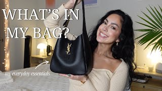 whats in my everyday bag purse essentials [upl. by Peterec410]