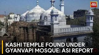 Gyanvapi Mosque Case ASI Report Confirms Large Hindu Temple Existed [upl. by Adav865]