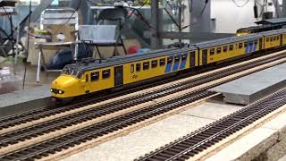 Modelspoorbaan Huider Stad Heerhugowaard [upl. by Yonina]