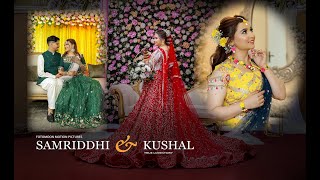 SAMRIDDHI amp KUSHAL II CINEMATIC WEDDING HIGHLIGHTS II FOTOMOON [upl. by Oflodor]