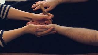 I Followed a Palm Massage using an Acupressure Stick ASMR relaxing [upl. by Graniah680]