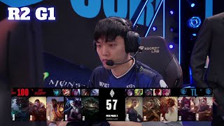 100 vs TL  Game 1  Round 2 S14 LCS Spring 2024 Playoffs  100 Thieves vs Team Liquid G1 full [upl. by Drawets]