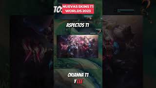 ✅ NUEVAS SKINS DE T1 WORLD 2023 I PARCHE 1416 I League of Legends [upl. by Rosdniw324]