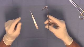 How to Attach a Scalpel Blade to a Handle [upl. by Odareg]