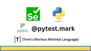 Selenium Pytest marker [upl. by Natsyrt]