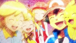 Pokemon xy z amv  Getta Ban Ban op 3  lyric [upl. by Yrad]