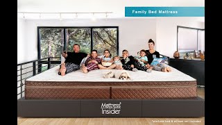 The Mega Mattress Set Up Video  Alaskan King Bed Wyoming King Bed Texas King Bed amp Family Bed [upl. by Nywnorb]