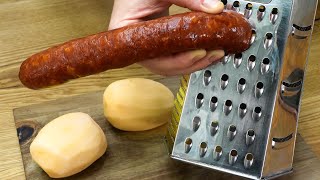 Top Rezepte mit Kartoffeln Einfach Kartoffeln reiben Leckeres Rezept Einfaches Abendessen ASMR [upl. by Thekla]