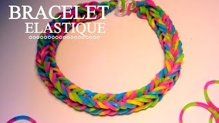 Comment faire un bracelet élastique sans machine [upl. by Jennie979]