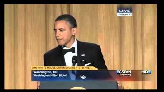 President Obama Roasts WHCD 20092015 [upl. by Mollee]