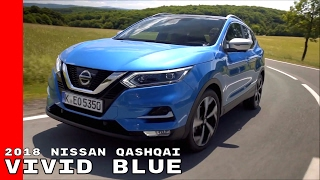 Vivid Blue 2018 Nissan Qashqai [upl. by Nwahsuq]