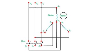 StarDelta Starter ExplainedTamil  Induction motor Starters  EE [upl. by Ard]