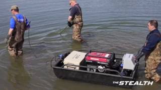 The Stealth Mini Boat Electrofishing System by MLES [upl. by Jocelin]