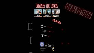 Gemz Daily Combo 19 November  Gemz Daily Code  Daily Combo Today [upl. by Eelydnarb97]