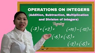 OPERATIONS ON INTEGERS [upl. by Ennaid624]