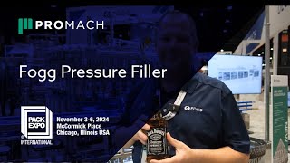 Fogg Pressure Filler for the Wine and Spirits Industry [upl. by Eaneg556]