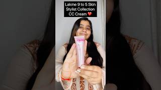 Unboxing Lakme 9 to 5 Skin Stylist Collection CC Cream  Review youtube trending lakme ytshorts [upl. by Anauqaj904]