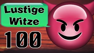 Lustige Witze  Folge 100 SCHWARZER HUMOR SPECIAL 😈 [upl. by Addie]