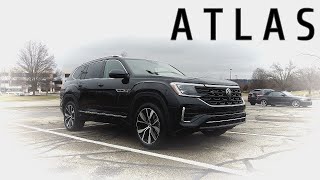 Review 2024 Volkswagen Atlas  The BEST 3Row Value IF You Get the Right One [upl. by Ynaffets]