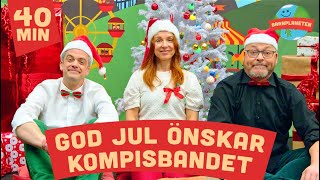 GOD JUL ÖNSKAR KOMPISBANDET  10 NYA JULVIDEOS FÖR STORA OCH SMÅ BARN [upl. by Marduk]