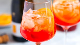 Perfect Aperol Spritz Cocktail Recipe [upl. by Vivianna479]