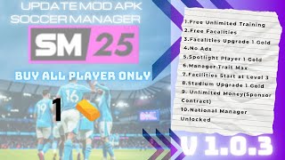 MOD APK SOCCER MANAGER 2025 TERBARU [upl. by Gemina]