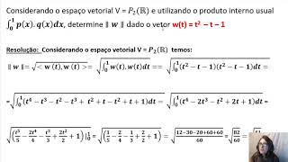 PRODUTO INTERNO  POLINÔMIOS [upl. by Issac]