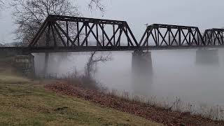 Fog on Muskingum River [upl. by Lacefield]