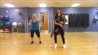 Zumba® with LO  Felices los 4  Salsa Version [upl. by Leiahtan]