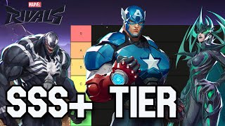 Marvel Rivals Hero Tier List [upl. by Alinoel]