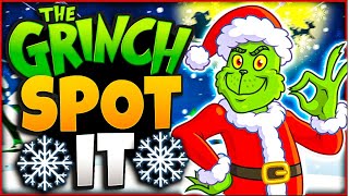 ❄️ The Grinch Spot It ❄️ Christmas Brain Break ❄️ Freeze Dance ❄️ Just Dance [upl. by Cimbura]