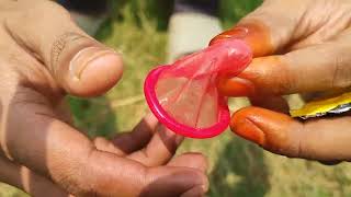 How To Use Female Condom For beginners  Using a Condom  How to put on a condom  condom Review [upl. by Doig]