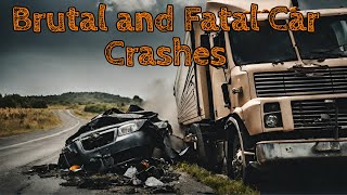 Brutal and Fatal Car Crashes 8 [upl. by Yedrahs890]