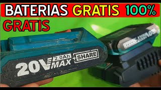 COMO ARREGLAR LAS BATERIAS RECARGABLES GRATIS  TALADROSAMOLADORASPULIDORAS TOOLS PORTATILES [upl. by Bekaj135]