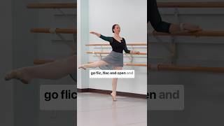 Here’s how to do an en dehors flic flac Keep your body nice and solid ballet tips balletteacher [upl. by Joselow]